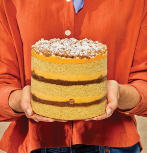 6″ Pumpkin Coffee-Cake Cake